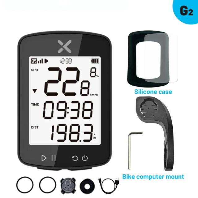 XOSS G2 Plus Computador de Bicicleta GPS Sem Fio Velocímetro Impermeável ANT+