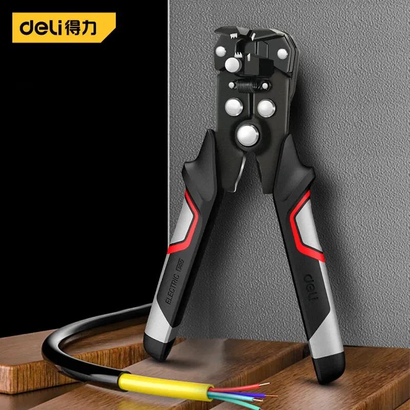 Descascador de Fios Deli-Automático, Cortadores de Cabos Multifuncionais, Ferramenta Especial Eletricista, Friso Linha, Frisador, Ferramenta de Mão - Image 1