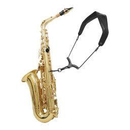 YOUZI-Saxofone Cinta de Pescoço, Cinto Antiderrapante, Fivela De Metal, Cordão De Couro, Universal - Image 3