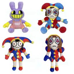 Bonecas de pelúcia série Pomni para crianças, o incrível circo digital, cena de travesseiro, brinquedo decoração do quarto, presente de aniversário do feriado - Image 6
