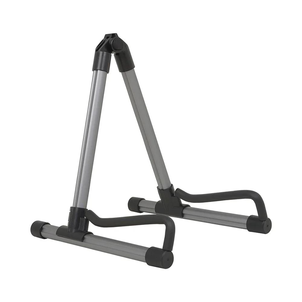 Suporte de guitarra de liga de alumínio universal, Almofada dobrável, A-Frame Floor Stand, Guitar Protector Acessórios - Image 1