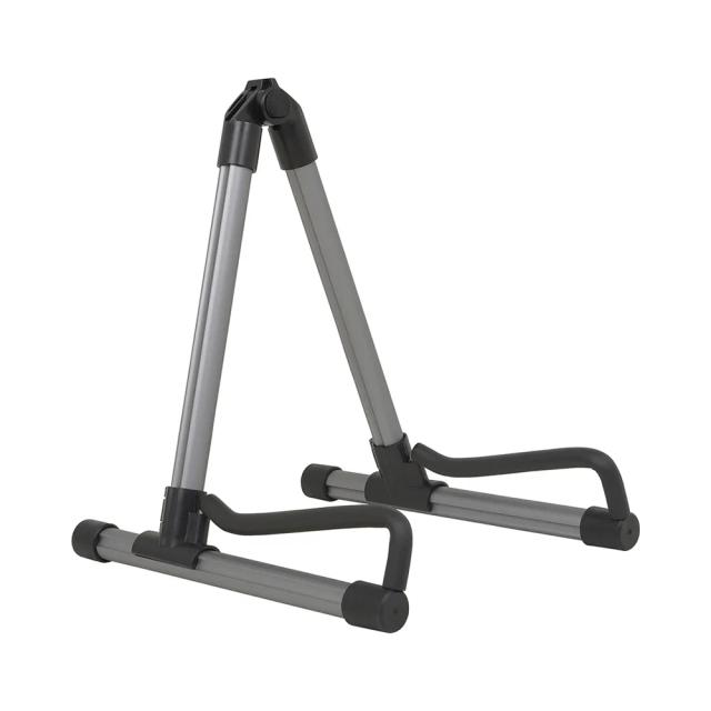 Suporte de Guitarra Universal em Liga de Alumínio com Almofada Dobrável e Proteção A-Frame para Acessórios