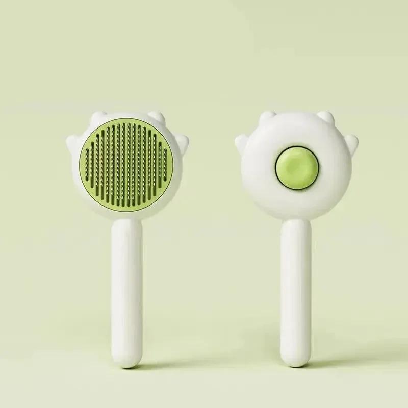 Pet Grooming Needle Brush, Pente de massagem mágica para gato e cachorro, Suprimentos de cuidados de limpeza - Image 1