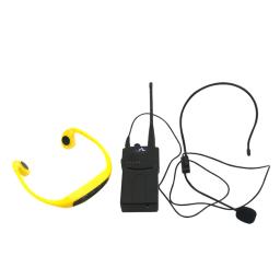 2021 Natação Treinador Walkie Talkie Bone Condução natação fones - Image 1