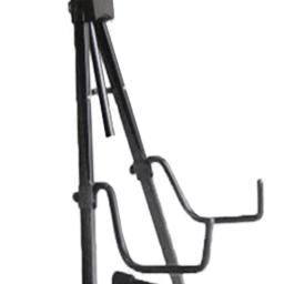 Metal Cello Display Stand com gancho, tripé dobrável, cor preta, resistente facilmente - Image 5