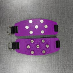 Garras de gelo de silicone sete dentes garras de gelo ao ar livre escalada neve montanha antiderrapante sete dentes garras de gelo ajustáveis - Image 4