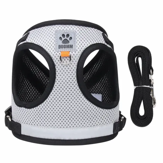 Colete Refletivo de Segurança para Cães e Gatos: Ideal para Pugs, Chihuahuas e Bulldogs