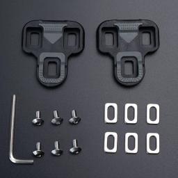 Grampos de bicicleta compatíveis com sistema de travamento automático, Pedais de ciclismo, 4,5 graus Float bicicleta Pedal Acessórios - Image 1