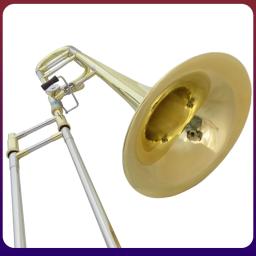 Desempenho profissional Bb/F Tenor Trombone Instrumentos Musicais com Caso Bocal Amarelo Latão Corpo Lacquer Finish - Image 5