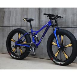 Bicicleta De Montanha De Neve Do Cruzador De Praia, Bicicleta Gorda Tipo De Montanha, Popular, Novo Design, 26 Em, 4.0 - Image 4
