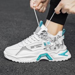 Tênis de plataforma respirável masculino, tênis de corrida, mesh esportivo, leve, unissex, casual, vulcanizado, masculino, fashion - Image 6