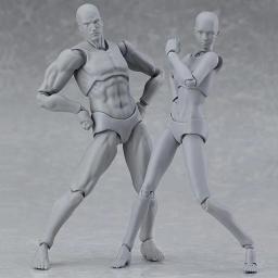 13cm esboço desenhar masculino feminino corpo móvel modelo artista arte pintura anime figura de ação modelo manequim brinquedo presentes - Image 5