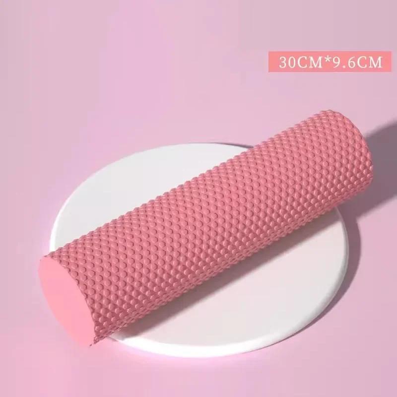 Rolo hexagonal de cilindro de espuma eva, diâmetro 9.6cm, comprimento 30cm, rolo hexagonal para exercícios de pilates, treinos domésticos aprimorados - Image 1
