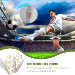Pares protetores de perna de futebol caneleiras de futebol guardas protetor de perna para crianças adulto equipamentos de proteção respirável caneleira - Image 3