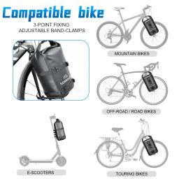 Newboler prateleira para garfo dianteiro de bicicleta, com bolsa de metal para garfo de bicicleta mtb, suporte de carga 10lportátil, acessório para bolsa de bicicleta - Image 2