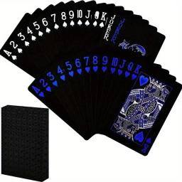 Premium impermeável PVC jogando cartas com caixa, perfeito para festas, jogos, Cardistry e truques de mágica - Image 2