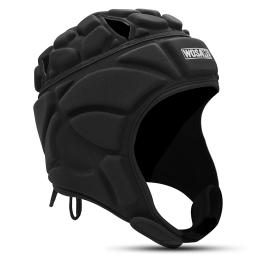 Capacete de goleiro ajustável para esportes, protetor de cabeça, protetor de cabeça, futebol, rugby, goleiro, chapéu - Image 1