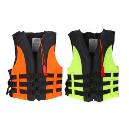 Jaqueta de segurança com apito para crianças, colete salva-vidas, exterior, natação, canoagem, rafting - Image 1