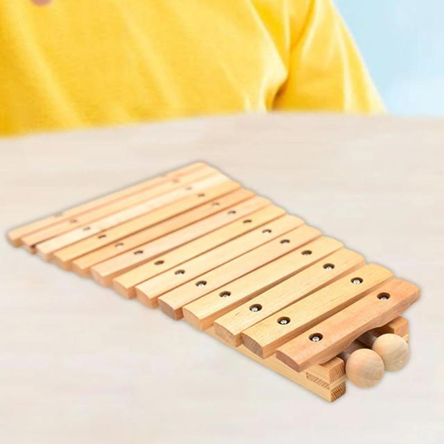 Xilofone de 13 Notas para Aulas Musicais e Orquestras Escolares, Ideal para Crianças