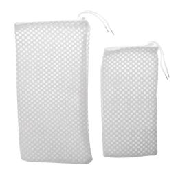 Saco filtro aquário sacos cordão forte filtragem peixe para tanque reutilizável fil - Image 5