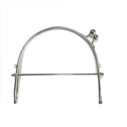 Handmade Metal Costura Suportes, Bolsa Frame, alças, DIY, Handbag Making, Hardware, Acessórios Carteira, 10-15cm - Image 2