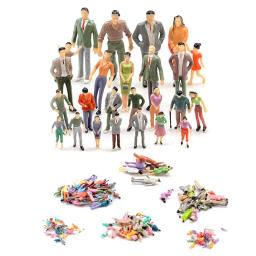 Pessoas Figuras Modelo de Construção, Personagem DIY, Cor Misturada, ABS, Passageiros, Novo, 1:75, 1: 43, 1:30, 1:25, 10 Pcs, 20 Pcs, 25 Pcs, 50Pcs - Image 3