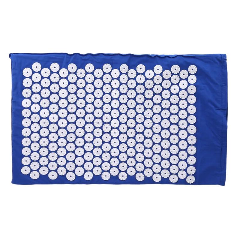 Tapete de ioga com pico e acupressão, 67x42cm, almofada massagem anti-stress, acessórios acupuntura - Image 1