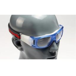 Transparente azul anti-impacto à prova de choque esporte basquete futebol óculos óculos de proteção respirável - Image 2