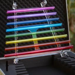 Harpa Cristal Oito-Tom Colorido Transparente para Yoga Meditação, Stress Liberação Profissional, Instrumentos Musicais de Cordas - Image 5