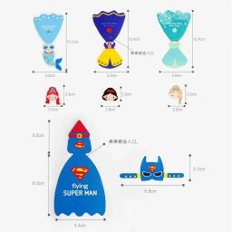 36 pçs super-herói spiderman festa de aniversário suprimentos bolo doces lollipop decoração cartões com adesivos favores crianças menino meninas presente - Image 6