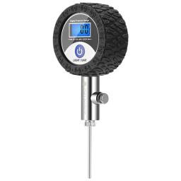 Ball Pressure Gauge Digital Display Barômetro 0-1.4BAR Com Borracha Capa Protetora Para O Voleibol De Basquete De Futebol - Image 4