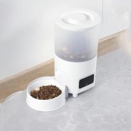 Alimentador automático do animal de estimação com temporizador para cão e gato, alimentador automático inteligente, máquina Slow Food, tigela de alimentação, 3L - Image 3