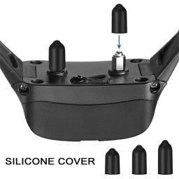 Coleira de choque do cão com pontas de borracha, 12pcs, acessórios do silicone, substituível, condutora, anti casca, coleiras do treinamento - Image 2