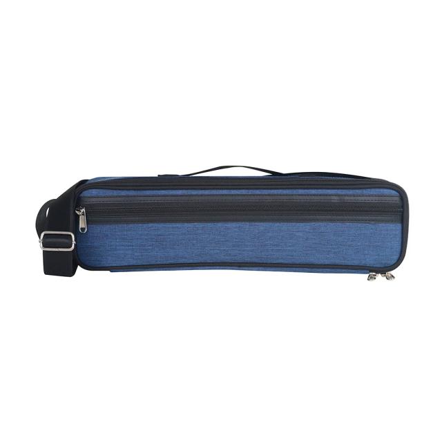 Bolsa Resistente para Flauta com Alça Ajustável e Acessórios em Couro Impermeável - Ideal para Concertos e Praticidade com 16 Furos de Abertura