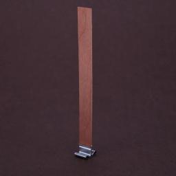 50 pçs/lote Pavios de Vela de Madeira Base de Clipe de Ferro Velas Fazendo Materiais Stand Holder Handmade kit DIY para mechas 16*12*10mm - Image 3