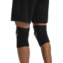 Joelheira neoprene para levantamento de peso, suporte para treinamento de força com favo de mel, silicone antiderrapante, homens e mulheres, 7mm - Image 5