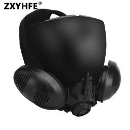 ZXYHFE-máscara facial completa com óculos destacáveis, equipamento de proteção ao ar livre Airsoft, acessórios de paintball, tiro CS, anti-nevoeiro - Image 1