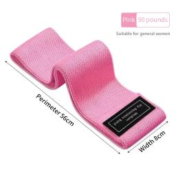 Faixa de resistência de fitness, expansão de nádegas, pano de borracha, expansor elástico, adequado para exercícios em casa, equipamentos esportivos - Image 5