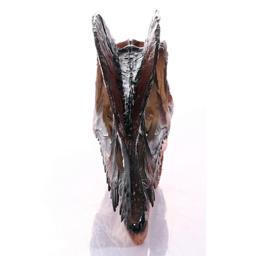 Modelo de dinossauro dilophosaurus resina artesanato cabeça crânio dinossauro fóssil esqueleto animal crânio estátuas artesanato ornamento adereços - Image 3