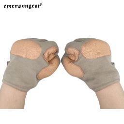 Emersongear tático profissional luvas de tiro dedo cheio mão proteção handwear airsoft caça combate treinamento esporte tan - Image 4
