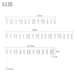 Branco Silicone Piano Teclado Etiqueta, Peças de Instrumentos Musicais, Nota Etiqueta, 88 Key, Acessórios - Image 3