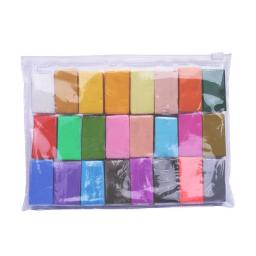 Kit de Ferramentas de Blocos de Argila Polímero Artesanato de Forno, Brincos DIY, Acessórios de Jóias para Crianças, Forno Bake Beginer, 24 cores - Image 4