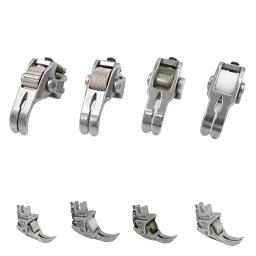 Universal rolo calcador para máquina de costura Cortina de couro Tecido de pano grosso 4 tipos de rodas Acessórios de costura - Image 2