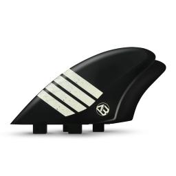 Twin Keel Fins para prancha de surf, Nylon plástico Fins, Dual Tab, único Tab Tamanhos, Surfboard Funboard, 2 Fins - Image 3