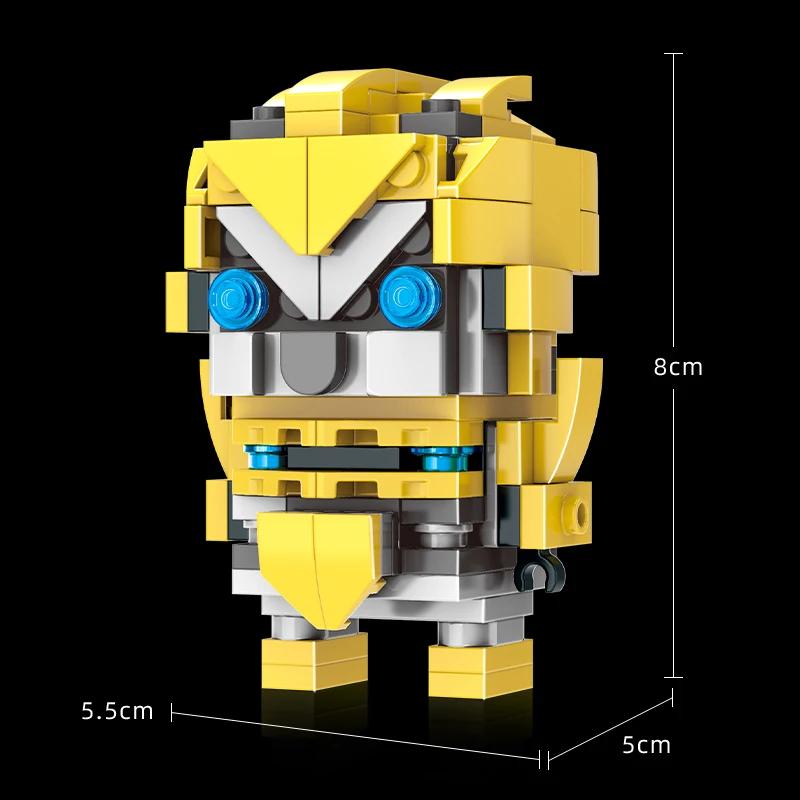 Filme clássico 200 + pçs mini robô wall-e moc blocos de construção modelo diy tijolos kits brinquedos criativos para crianças presentes adultos - Image 1