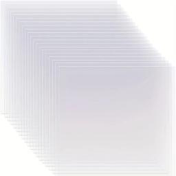 Blank Transparente Material Mylar Template Sheets para Stencils, 6 mil, 12x12 ", 20 Pcs - Image 1