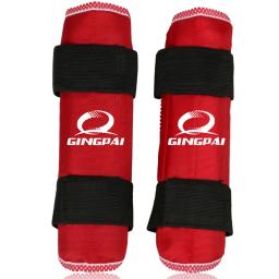 Espessa PU couro caneleiras boxe, Leggings de proteção, equipamentos de artes marciais, Muay Thai Leg, pés Taekwondo, protetores de tornozelo - Image 2