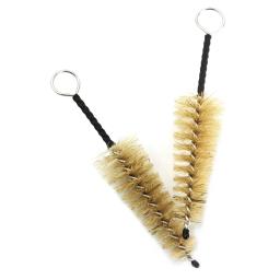Saxofone Bocal Escova de limpeza Amarelo Clarinete Escova, Sopros Instrumento Peças Acessórios, Manutenção Repair Tools, 2Pcs - Image 5