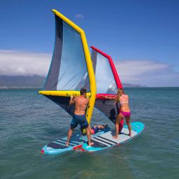 Placa de remo inflável para surf, Velas vento, Handheld Kite Boards, Deslizante de água, Asas para pipas, Esportes aquáticos - Image 1