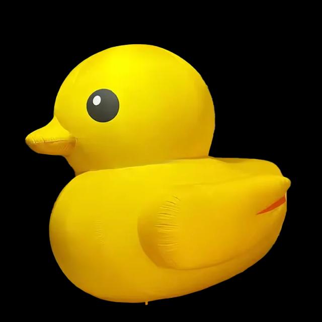 3m Pato Inflável Amarelo Decoração Publicidade Balão